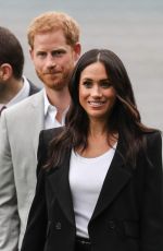 MEGHAN MARKLE and Prince Harry at Croke Park in Dublin 07/11/2018