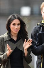 MEGHAN MARKLE and Prince Harry at UK Team Trials for Invictus Games Sydney in Bath 07/06/2018