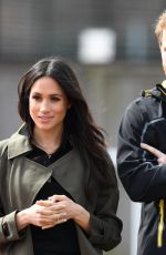MEGHAN MARKLE and Prince Harry at UK Team Trials for Invictus Games Sydney in Bath 07/06/2018