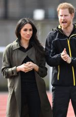 MEGHAN MARKLE and Prince Harry at UK Team Trials for Invictus Games Sydney in Bath 07/06/2018