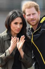 MEGHAN MARKLE and Prince Harry at UK Team Trials for Invictus Games Sydney in Bath 07/06/2018