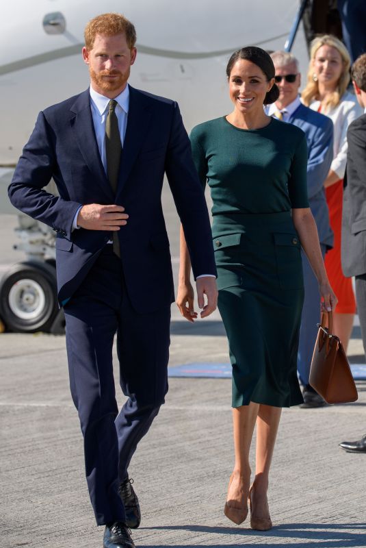 MEGHAN MARKLE and Prince Harry on Emerald Isle 07/10/2018