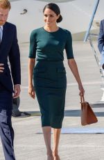 MEGHAN MARKLE and Prince Harry on Emerald Isle 07/10/2018