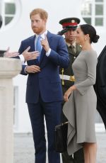 MEGHAN MARKLE Arrives at Meeting with Irish President in Dublin 07/11/2018