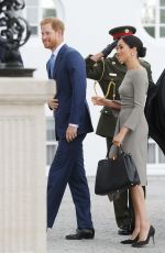 MEGHAN MARKLE Arrives at Meeting with Irish President in Dublin 07/11/2018