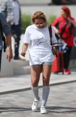 MELANIE BROWN Leaves ITV Studio in London 07/23/2018