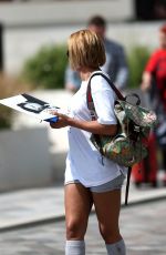 MELANIE BROWN Leaves ITV Studio in London 07/23/2018