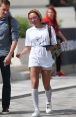 MELANIE BROWN Leaves ITV Studio in London 07/23/2018