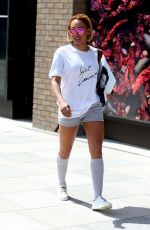 MELANIE BROWN Leaves ITV Studio in London 07/23/2018
