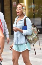 MELANIE BROWN Leaves ITV Studios in London 07/24/2018