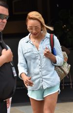 MELANIE BROWN Leaves ITV Studios in London 07/24/2018