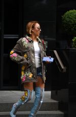 MELANIE BROWN Out and About in Leeds 07/21/2018