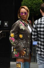 MELANIE BROWN Out and About in Leeds 07/21/2018