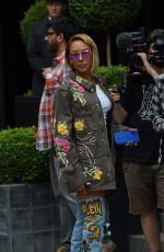 MELANIE BROWN Out and About in Leeds 07/21/2018