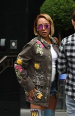 MELANIE BROWN Out and About in Leeds 07/21/2018