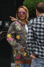 MELANIE BROWN Out and About in Leeds 07/21/2018