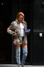 MELANIE BROWN Out and About in Leeds 07/21/2018