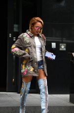MELANIE BROWN Out and About in Leeds 07/21/2018