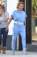 MELANIE BROWN Shopping on Melrose Avenue in West Hollywood 07/10/2018
