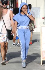 MELANIE BROWN Shopping on Melrose Avenue in West Hollywood 07/10/2018