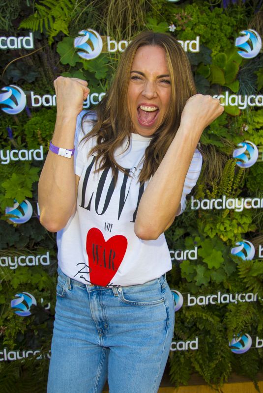 MELANIE CHISHOLM at Barclaycard VIP Experience Watching World Cup Semi Final in London 07/11/2018