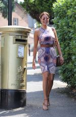 MELANIE SYKES Arrives at Wimbledon in London 07/07/2018