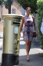 MELANIE SYKES Arrives at Wimbledon in London 07/07/2018