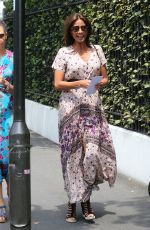 MELANIE SYKES at Wimbledon in London 07/04/2018