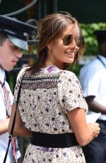 MELANIE SYKES at Wimbledon in London 07/04/2018