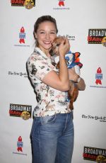 MELISSA BENOIST at 20th Annual Broadway Barks Animal Adoption Event in New York 07/14/2018