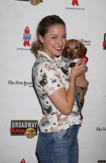 MELISSA BENOIST at 20th Annual Broadway Barks Animal Adoption Event in New York 07/14/2018