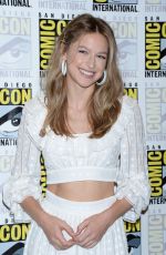 MELISSA BENOIST at Supergirl Press Line at Comic-con in San Diego 07/21/2018