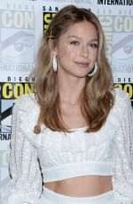 MELISSA BENOIST at Supergirl Press Line at Comic-con in San Diego 07/21/2018