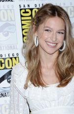 MELISSA BENOIST at Supergirl Press Line at Comic-con in San Diego 07/21/2018