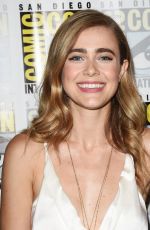 MELISSA ROXBURGH at Arrow Press Call at Comic-con in San Diego 07/21/2018