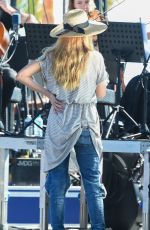 MELODY GARDOT in at 58th Jazz Juan Festival Rehersal in Nice 07/17/2018