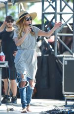MELODY GARDOT in at 58th Jazz Juan Festival Rehersal in Nice 07/17/2018