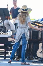 MELODY GARDOT in at 58th Jazz Juan Festival Rehersal in Nice 07/17/2018