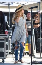 MELODY GARDOT in at 58th Jazz Juan Festival Rehersal in Nice 07/17/2018