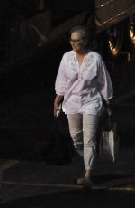 MERYL STREEP Leaves Big Little Lies Set in Los Angeles 07/28/2018