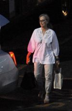 MERYL STREEP Leaves Big Little Lies Set in Los Angeles 07/28/2018