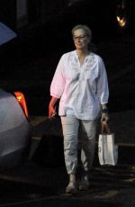 MERYL STREEP Leaves Big Little Lies Set in Los Angeles 07/28/2018