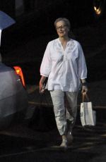 MERYL STREEP Leaves Big Little Lies Set in Los Angeles 07/28/2018