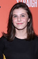 MIA SINCLAIR JENNESS at Straight White Men Broadway Play Opening Night in New York 07/23/2018