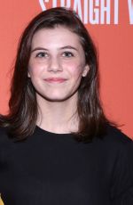 MIA SINCLAIR JENNESS at Straight White Men Broadway Play Opening Night in New York 07/23/2018