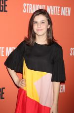MIA SINCLAIR JENNESS at Straight White Men Broadway Play Opening Night in New York 07/23/2018