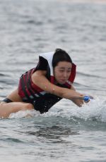 MICHELLE and AURORA HUNZIKER Water Skiing in Milano Marittima 07/06/2018