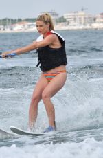 MICHELLE and AURORA HUNZIKER Water Skiing in Milano Marittima 07/06/2018