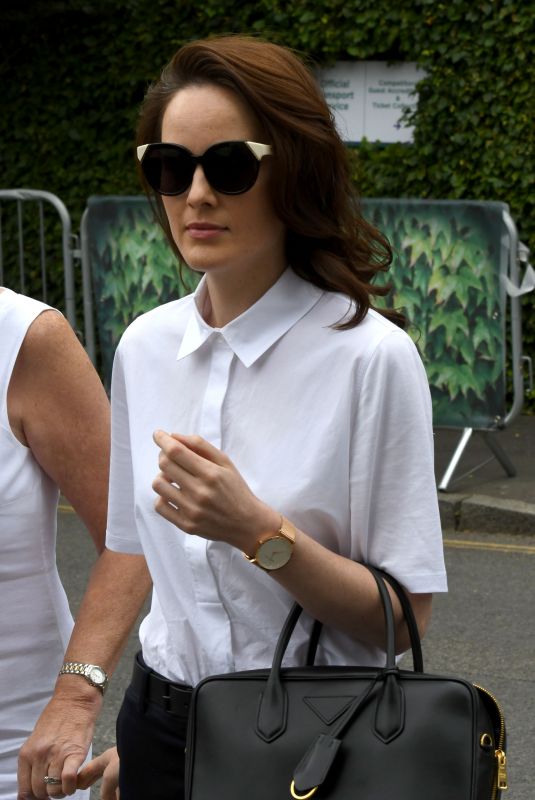 MICHELLE DOCKERY Out and About in London 07/10/2018