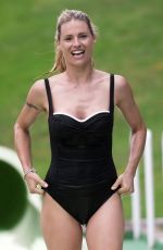 MICHELLE HUNZIKER and AURORA RAMAZZOTTI at Aquafan in Riccione 07/11/2018